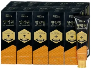 안사면 손해  명약원 골든프로폴리스 플러스 치약 120g11개  칫솔 4개 최저가정보